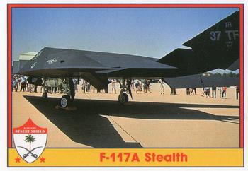 1991 Pacific Operation Desert Shield #85 F-117A Stealth Front