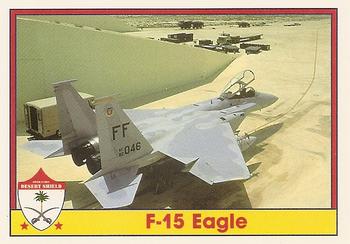 1991 Pacific Operation Desert Shield #86 F-15 Eagle Front