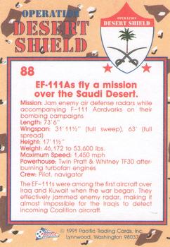 1991 Pacific Operation Desert Shield #88 EF-111A Raven Back
