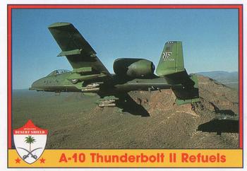 1991 Pacific Operation Desert Shield #92 A-10 Thunderbolt II Refuels Front