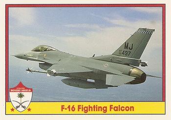 1991 Pacific Operation Desert Shield #97 F-16 Fighting Falcon Front