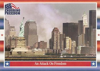 2001 Topps Enduring Freedom #3 An Attack On Freedom Front