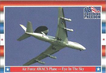 2001 Topps Enduring Freedom #68 Air Force AWACS Plane - Eye In The Sky Front