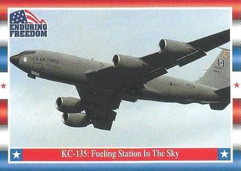2001 Topps Enduring Freedom #87 KC-135: Fueling Station In The Sky Front