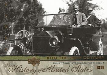 2004 Upper Deck History of the United States #20th5 Henry Ford introduces the Model T Front