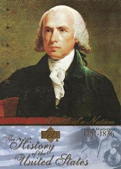 2004 Upper Deck History of the United States #BN6 James Madison Front