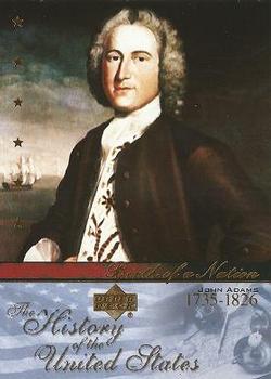 2004 Upper Deck History of the United States #BN8 John Adams Front