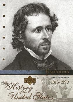 2004 Upper Deck History of the United States #EX36 John Fremont Front