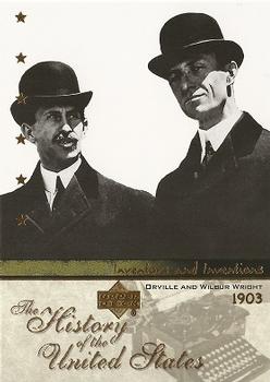 2004 Upper Deck History of the United States #II10 Orville and Wilbur Wright Front