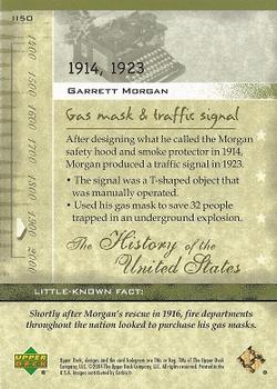 2004 Upper Deck History of the United States #II50 Garrett Morgan Back