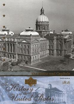 2004 Upper Deck History of the United States #SC19 Indiana Front