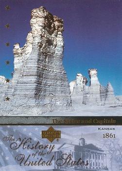 2004 Upper Deck History of the United States #SC34 Kansas Front