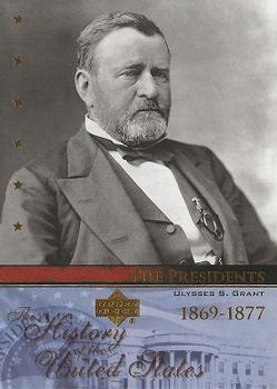 2004 Upper Deck History of the United States #TP18 Ulysses S. Grant Front
