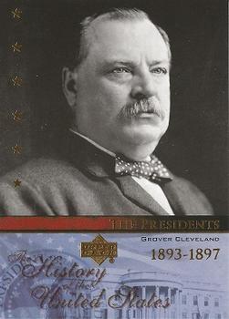 2004 Upper Deck History of the United States #TP24 Grover Cleveland Front