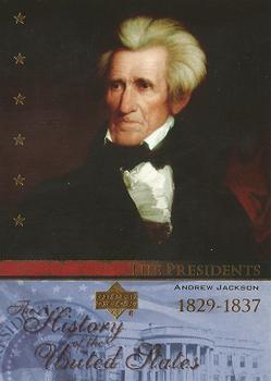 2004 Upper Deck History of the United States #TP7 Andrew Jackson Front