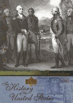 2004 Upper Deck History of the United States #TR14 Cornwallis surrenders at Yorktown Front