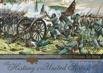 2004 Upper Deck History of the United States #WS13 Battle of Gettysburg Front