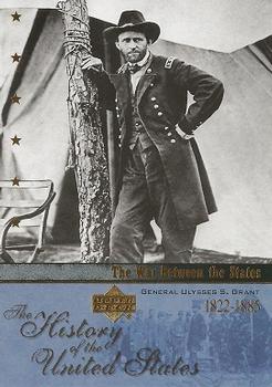 2004 Upper Deck History of the United States #WS3 General Ulysses S. Grant Front