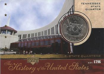 2004 Upper Deck History of the United States - U.S. State Quarters Cards #SQ16 Tennessee Front