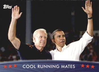 2009 Topps President Obama #39 Cool Running Mates Front
