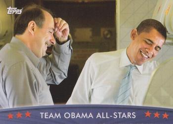 2009 Topps President Obama #57 Team Obama All-Stars Front