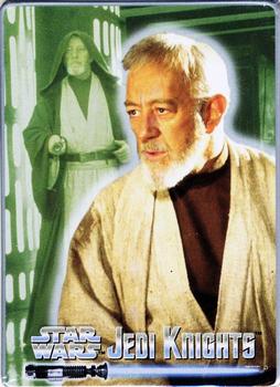1998 Metallic Impressions Star Wars Jedi Knights #2 Obi-Wan Kenobi Front