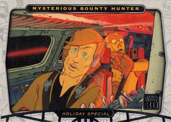 2007 Topps Star Wars 30th Anniversary #101 Mysterious Bounty Hunter Front
