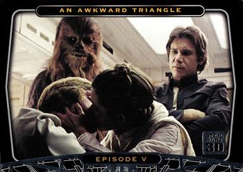 2007 Topps Star Wars 30th Anniversary #20 An Awkward Triangle Front