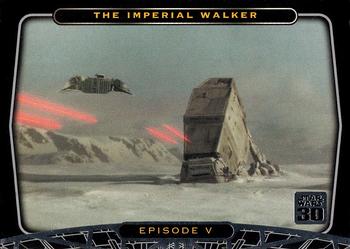 2007 Topps Star Wars 30th Anniversary #21 The Imperial Walker Front