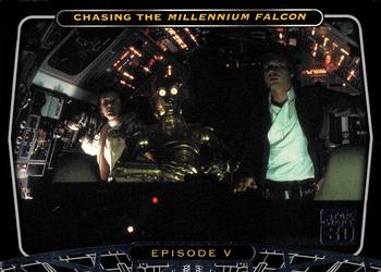 2007 Topps Star Wars 30th Anniversary #22 Chasing the Millennium Falcon Front