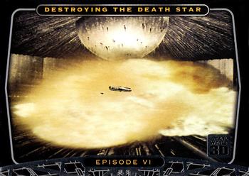 2007 Topps Star Wars 30th Anniversary #35 Destroying the Death Star Front