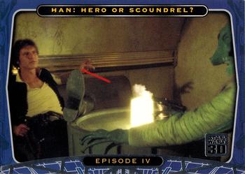 2007 Topps Star Wars 30th Anniversary #39 Han: Hero or Scoundrel? Front