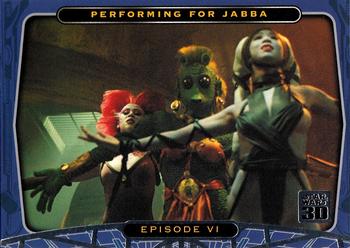 2007 Topps Star Wars 30th Anniversary #43 Performing for Jabba Front