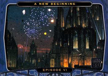 2007 Topps Star Wars 30th Anniversary #44 A New Beginning Front