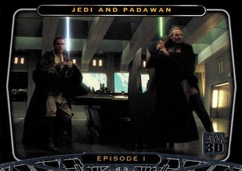 2007 Topps Star Wars 30th Anniversary #46 Jedi and Padawan Front