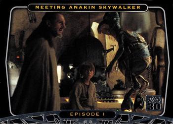 2007 Topps Star Wars 30th Anniversary #49 Meeting Anakin Skywalker Front