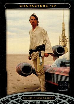 2007 Topps Star Wars 30th Anniversary #4 Luke Skywalker Front