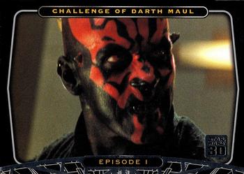 2007 Topps Star Wars 30th Anniversary #53 Challenge of Darth Maul Front
