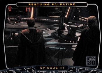 2007 Topps Star Wars 30th Anniversary #64 Rescuing Palpatine Front