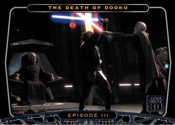 2007 Topps Star Wars 30th Anniversary #65 The Death of Dooku Front