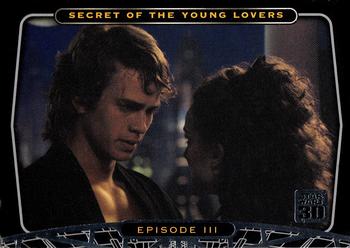 2007 Topps Star Wars 30th Anniversary #66 Secret of the Young Lovers Front