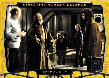2007 Topps Star Wars 30th Anniversary #74 Directing Screen Legends Front
