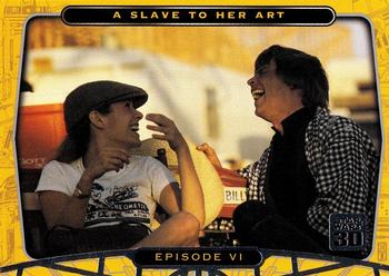 2007 Topps Star Wars 30th Anniversary #77 A Slave to Her Art Front