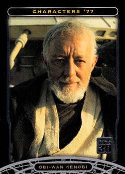 2007 Topps Star Wars 30th Anniversary #7 Obi-Wan Kenobi Front
