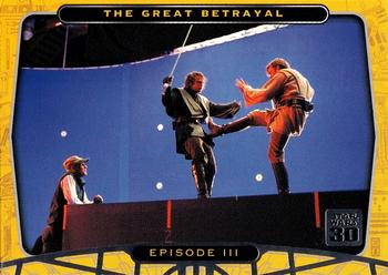 2007 Topps Star Wars 30th Anniversary #81 The Great Betrayal Front