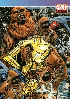 1993 Topps Star Wars Galaxy #106 David Lapham Front