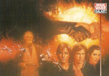 1995 Topps Star Wars Galaxy Series 3 #280 The Truce at Bakura Front