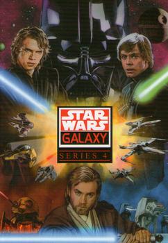 2009 Topps Star Wars Galaxy Series 4 #1 Return to the Galaxy Front