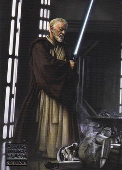 2009 Topps Star Wars Galaxy Series 4 #5 Obi-Wan Kenobi Front