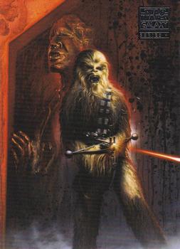 2009 Topps Star Wars Galaxy Series 4 #7 Chewbacca Front